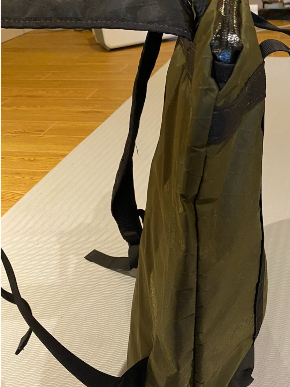 Flowfold Backpack: Olive Green and Black NEVER USED! - Picture 9 of 12
